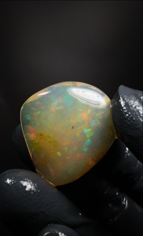 41.25ct Polished Ethiopian Welo Specimen Opal