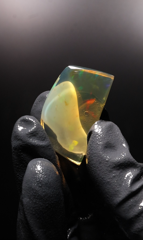 44.75ct Polished Ethiopian Welo Specimen Opal
