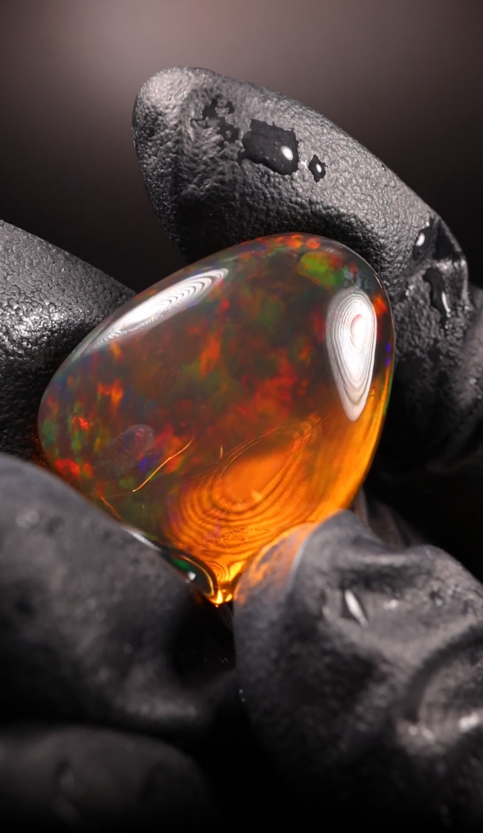 50.90ct Polished Ethiopian Welo Specimen Opal