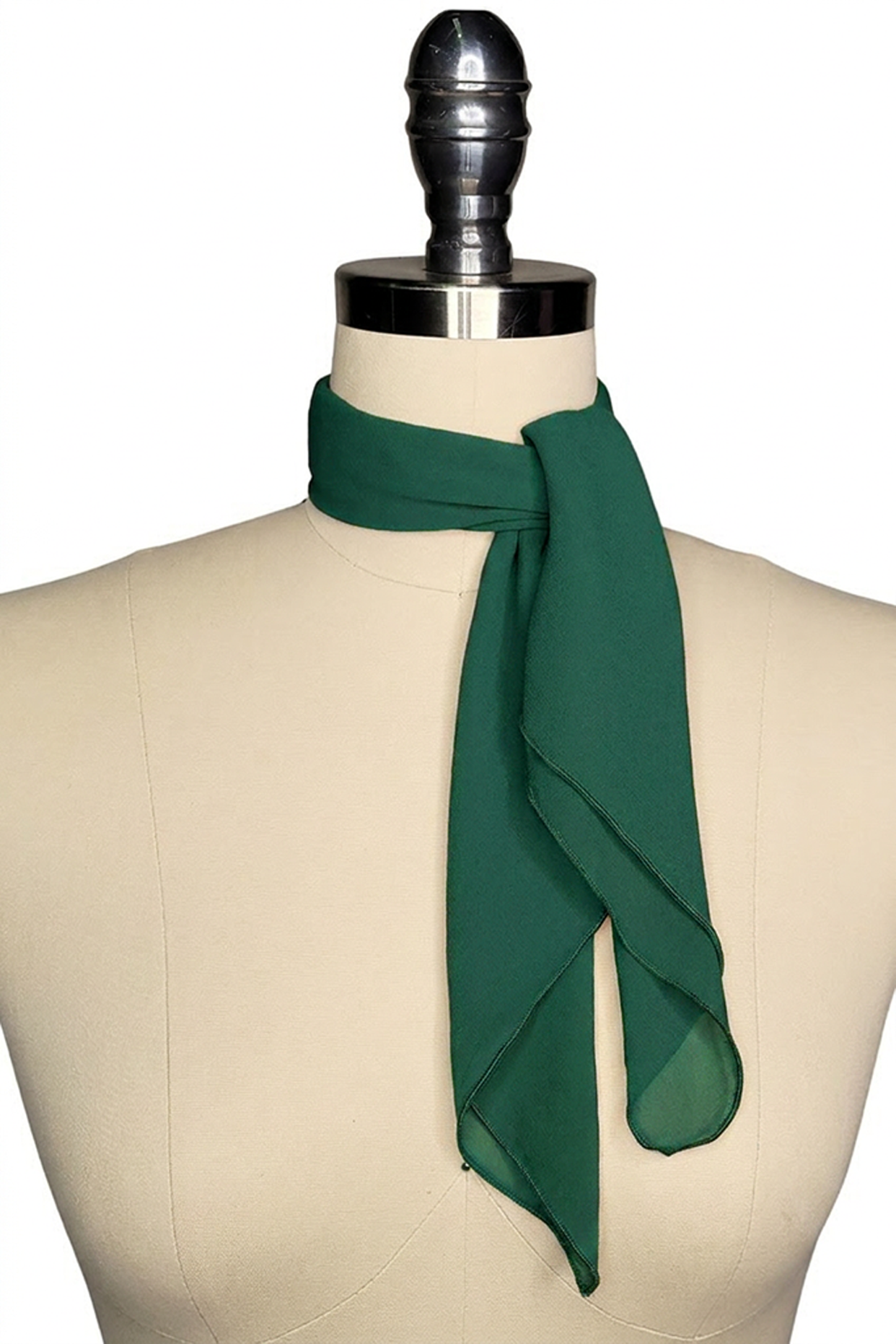 Meet Me In Paris Follies Scarf (Bottle Green)