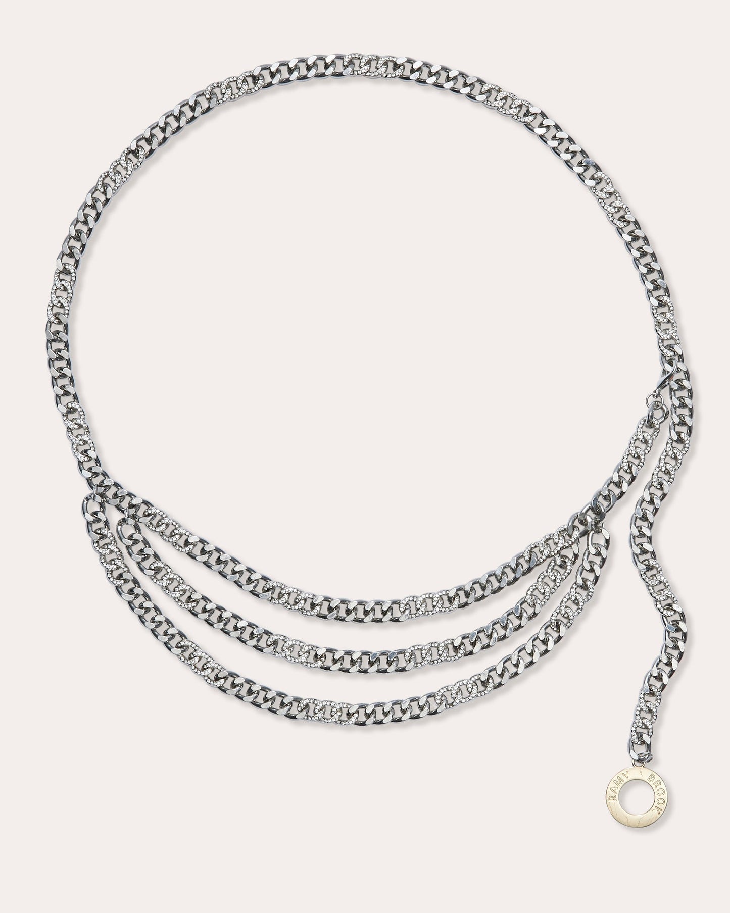 Drea Chain Belt | SILVER