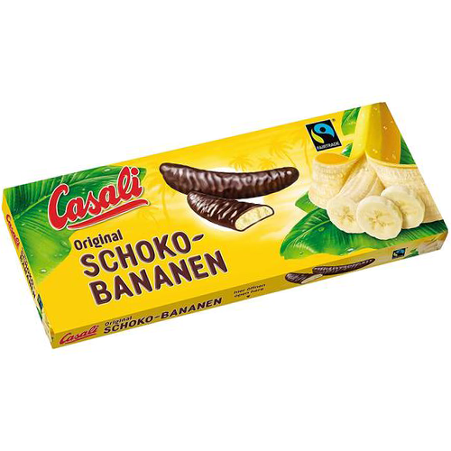 Chocolate Banana Treat Schoko-Bananen 300g (24pcs in box) (Casali) - MezeHub