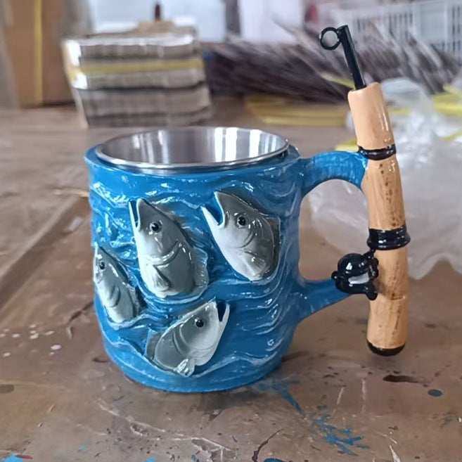 Creative Mug Designed For Fishing Enthusiasts 🇨🇳