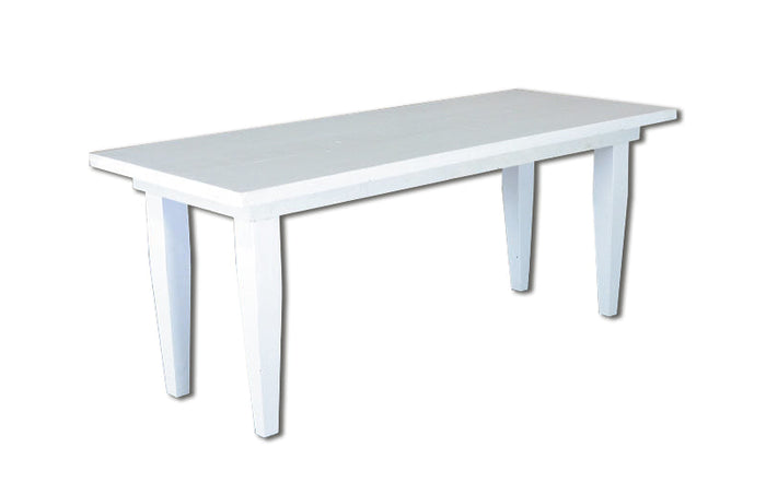 Farm White Banquet Table - 6' x 30"