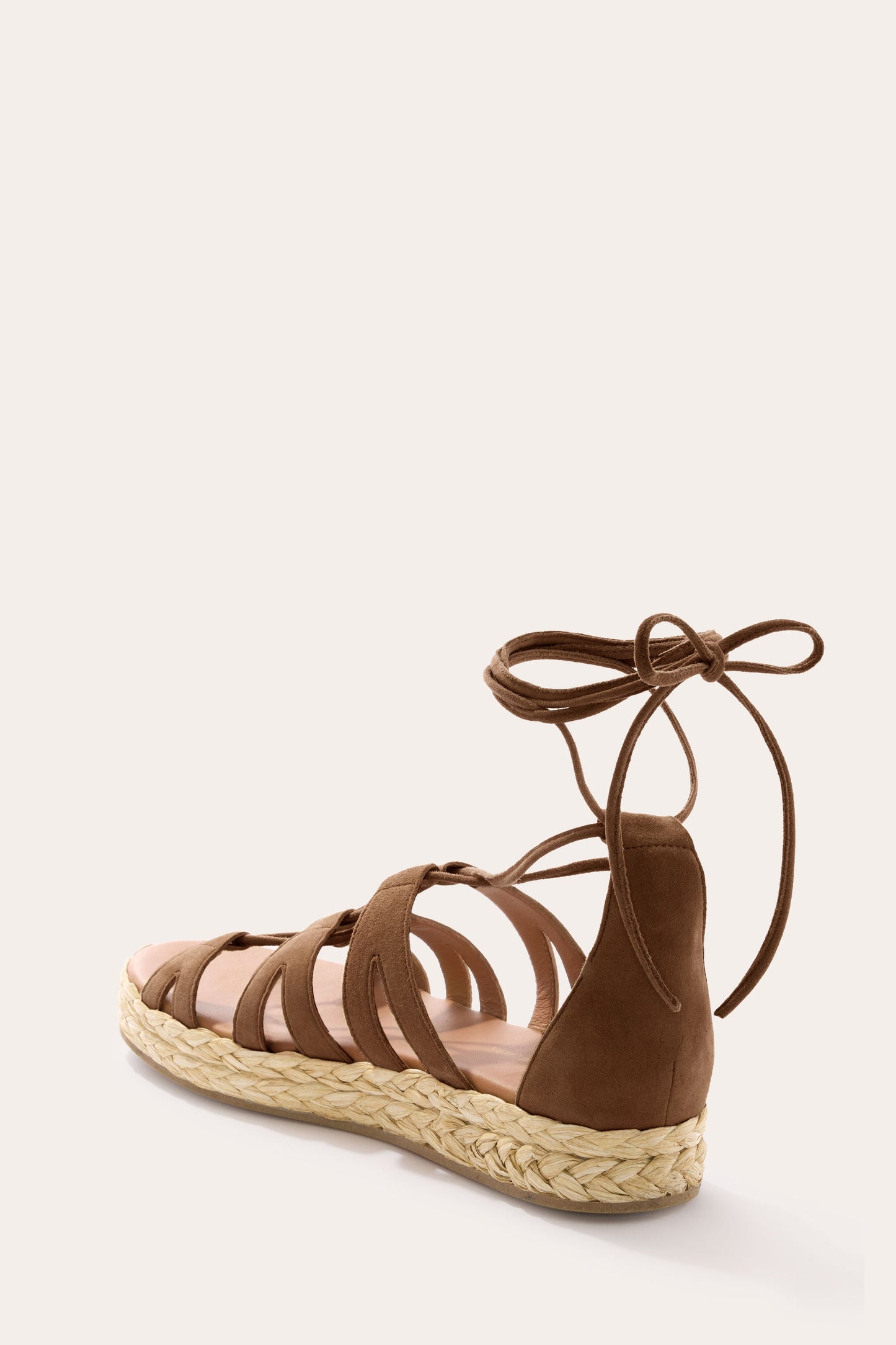 Devon Lace Up Espadrille Flat