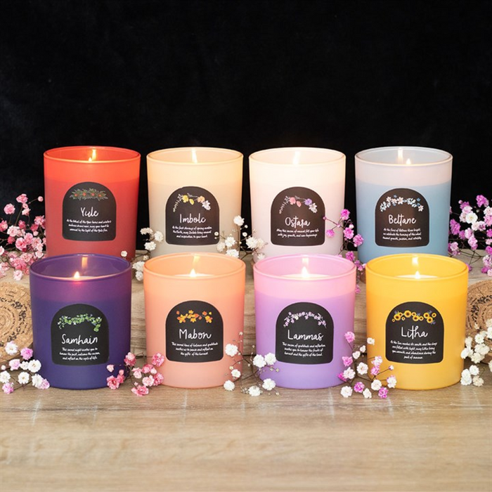 Imbolc Spiced Vanilla Wheel of the Year Candle 🇬🇧