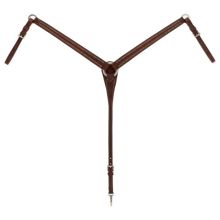 Leather Breast Collar, Stockman