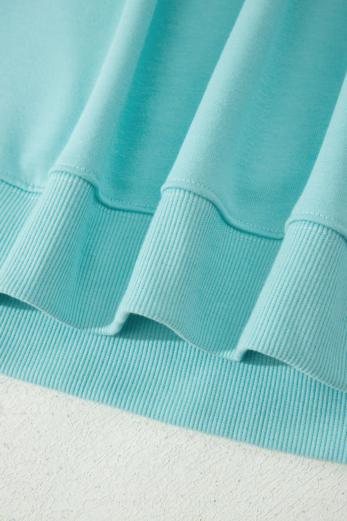 Mint Green Plus Size High Neck Cap Sleeve Top ๐บ๐ธ
