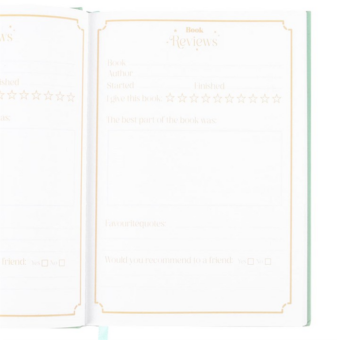 My Reading Journal A5 Notebook 🇬🇧