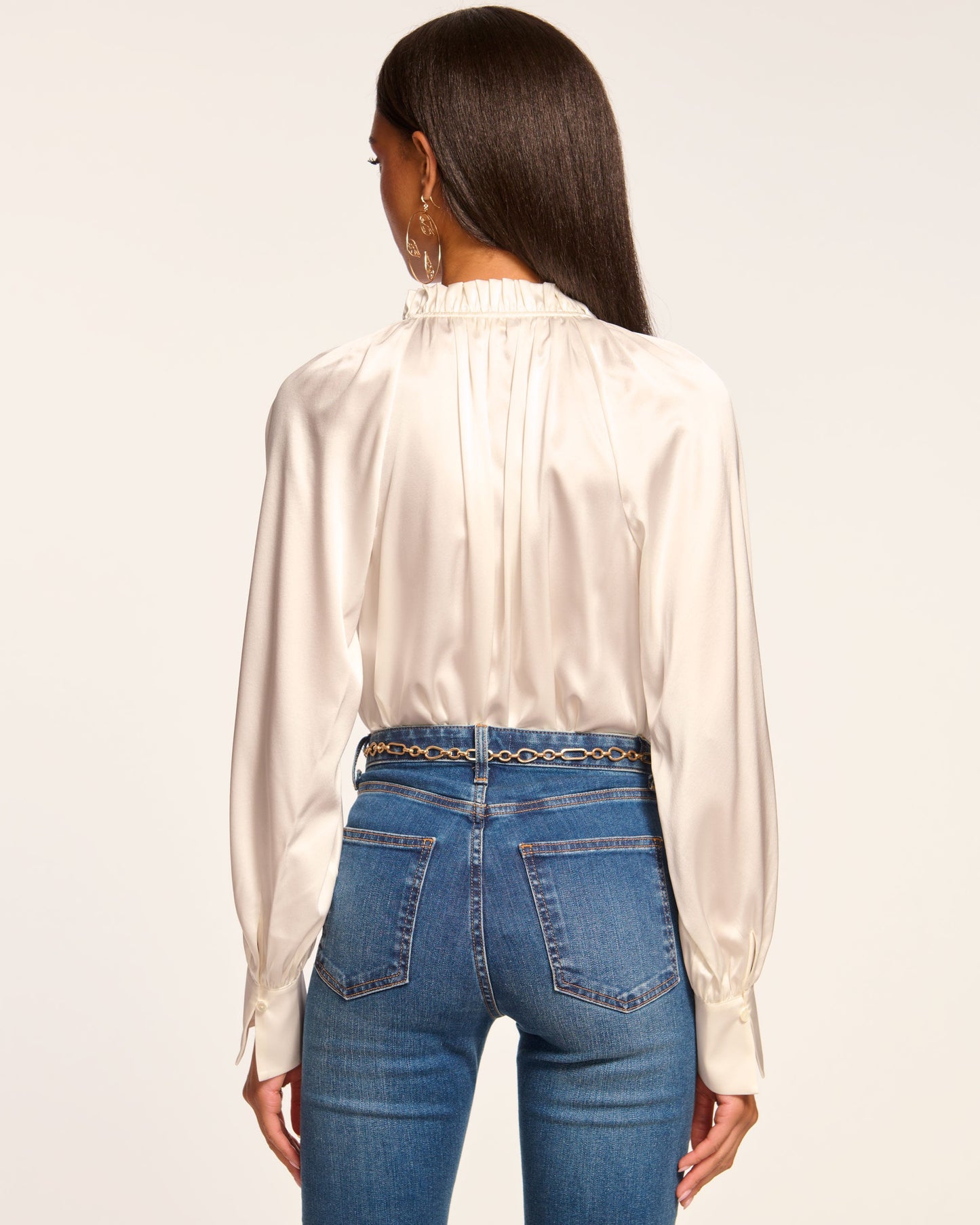 Gayle Silk Long Sleeve Blouse