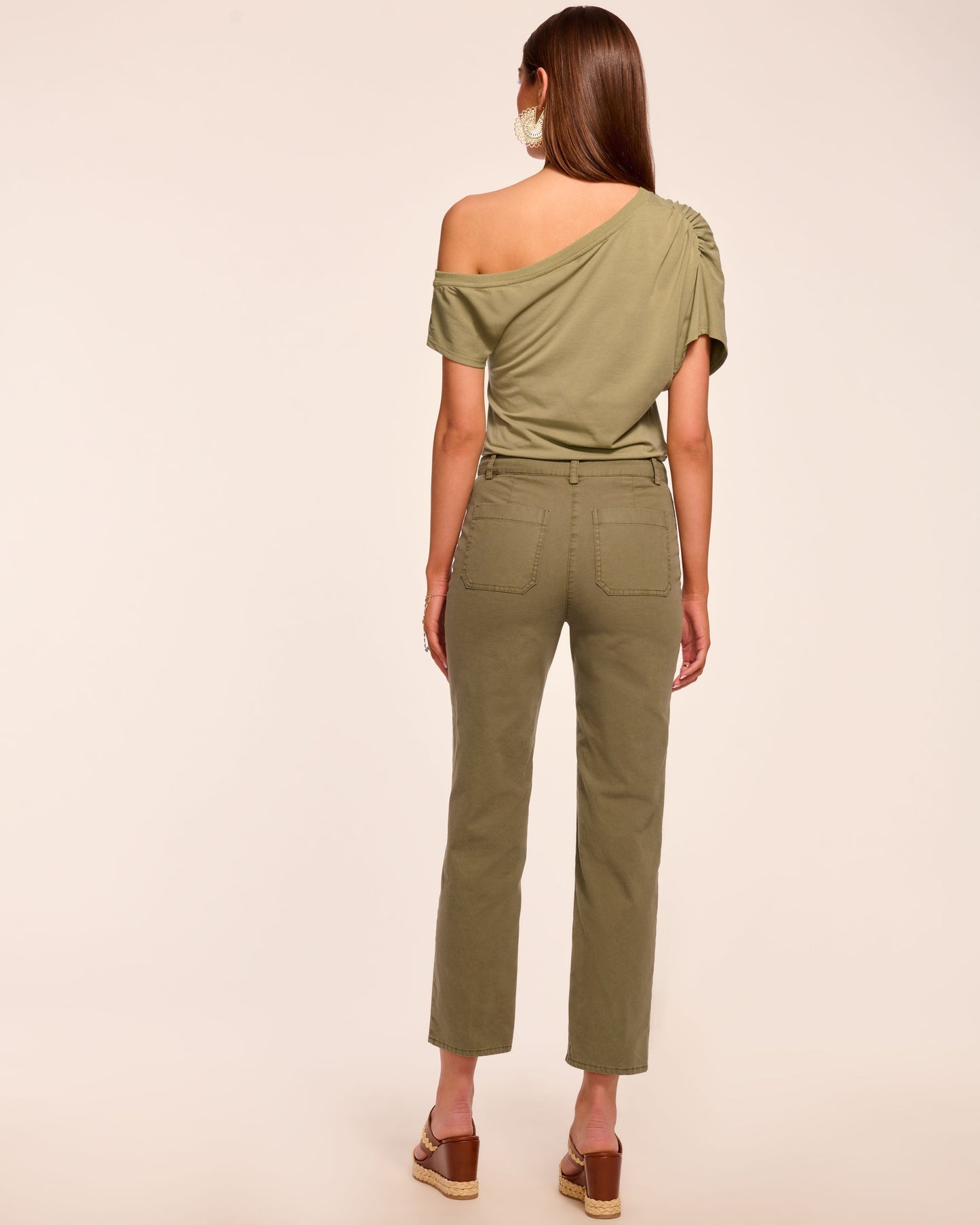 Emmy Canvas Ankle Length Pant