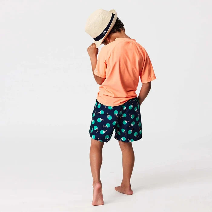 Snapper Rock Navy Sustainable Long Sleeve Rash Top - Destination PSP