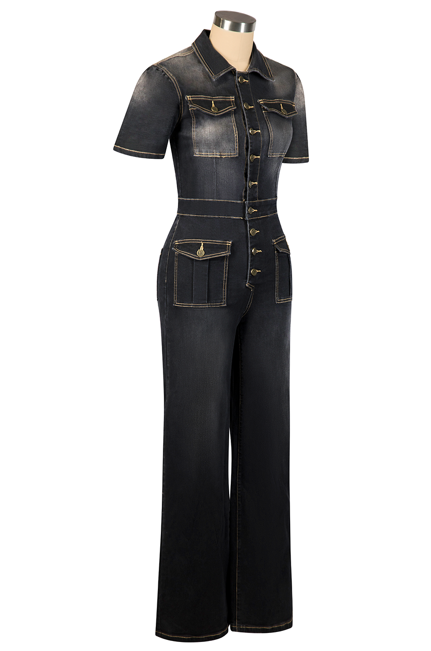 Daytona Jumpsuit (Black)