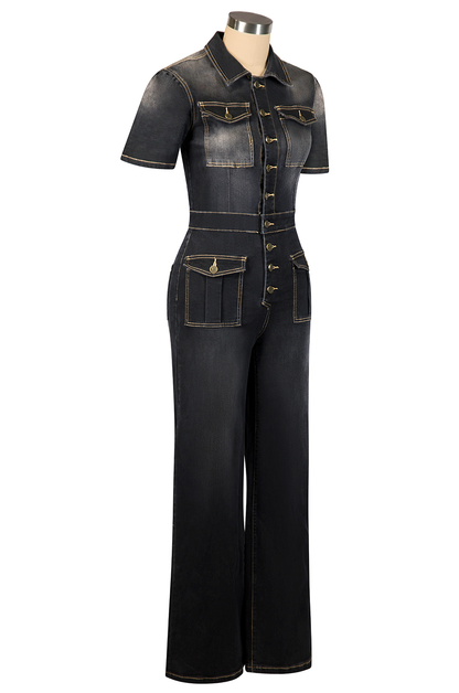Daytona Jumpsuit (Black)