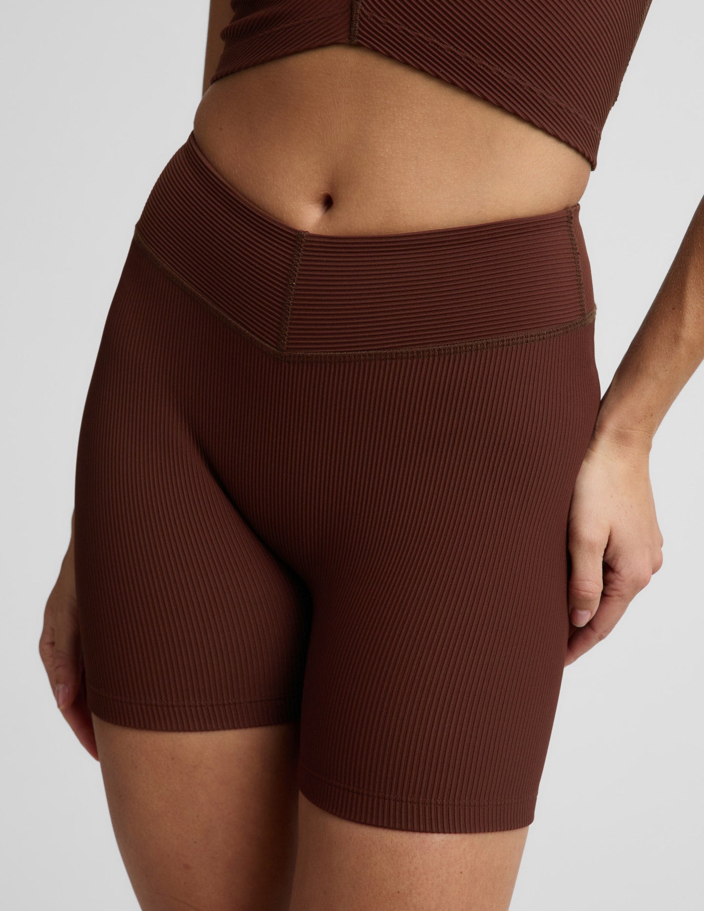 Impulse Ribbed V-Waist 5" Biker Short
