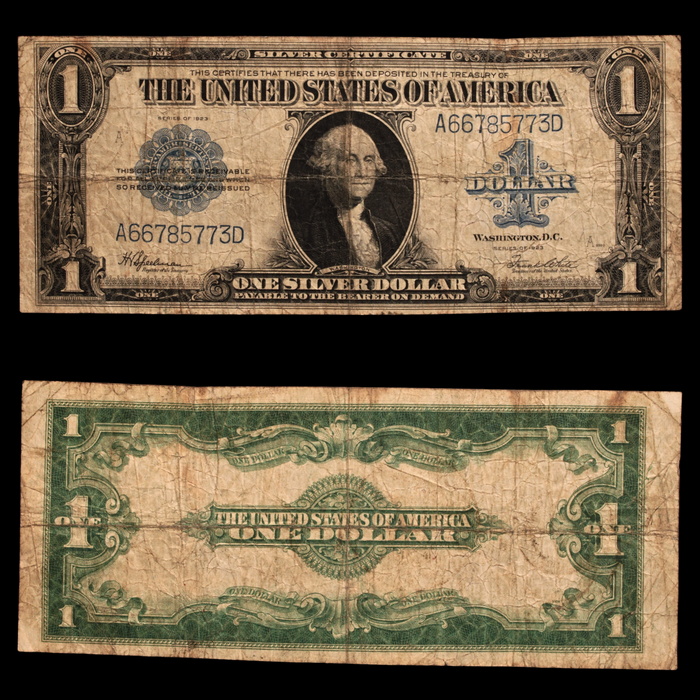 $1 Silver Certificate - 1923 - United States of America