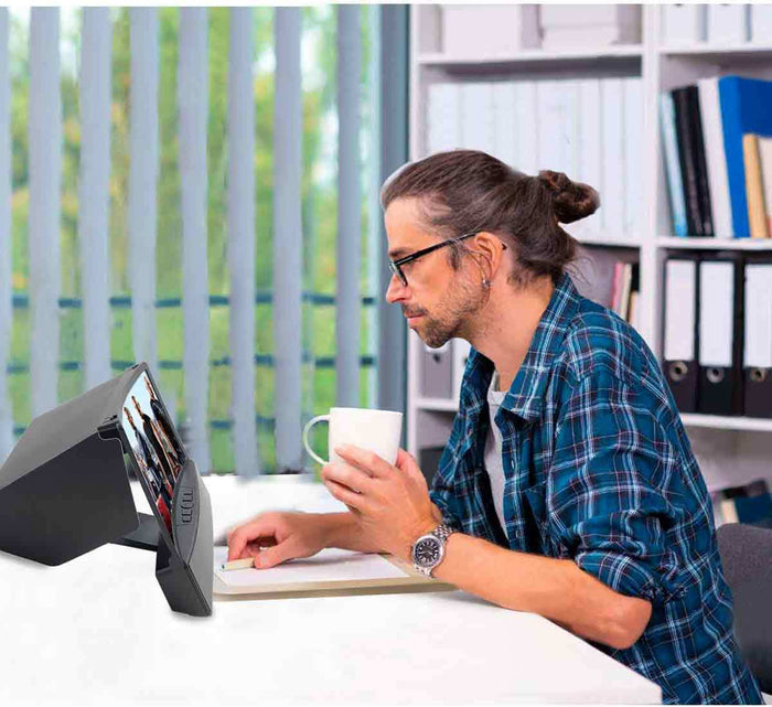 10 Inch Curved Screen Mobile Phone Screen Magnifier with Two Bluetooth Speaker 🇨🇳