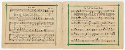 1881 Victorian CHRISTMAS SELECTIONS Song Book, Holiday Sheet Music