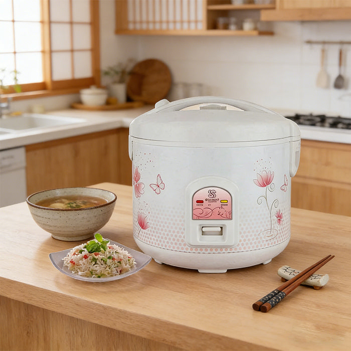 1.8L 700W Electric Rice Cooker Automatic Rice Cooker for China Japan Asian Style Rice Lover 🇬🇧