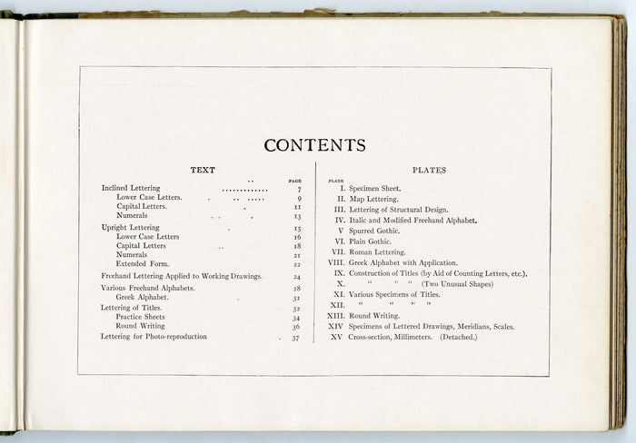 1917 LETTERING FOR DRAFTSMEN & ENGINEERING STUDENTS, Design Book PDF