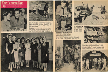 1945 Liberty Magazine, Honorable Service Button, WWII, May Edition