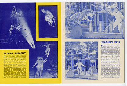 1954 ISLAM SHRINE CIRCUS Souvenir Program, Magazine, San Francisco