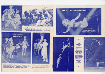 1954 ISLAM SHRINE CIRCUS Souvenir Program, Magazine, San Francisco