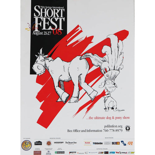 2008 Palm Springs International Shortfest Poster - Destination PSP