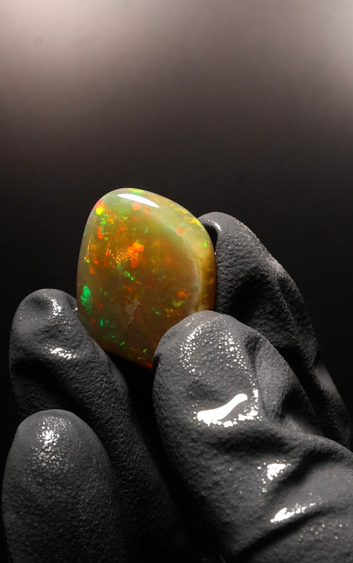 23.20ct Polished Ethiopian Welo Specimen Opal