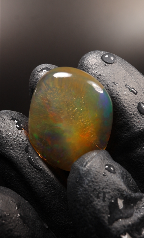 32.50ct Polished Ethiopian Welo Specimen Opal