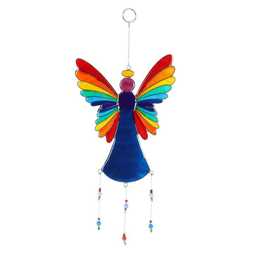 38cm Rainbow Angel Suncatcher 🇬🇧