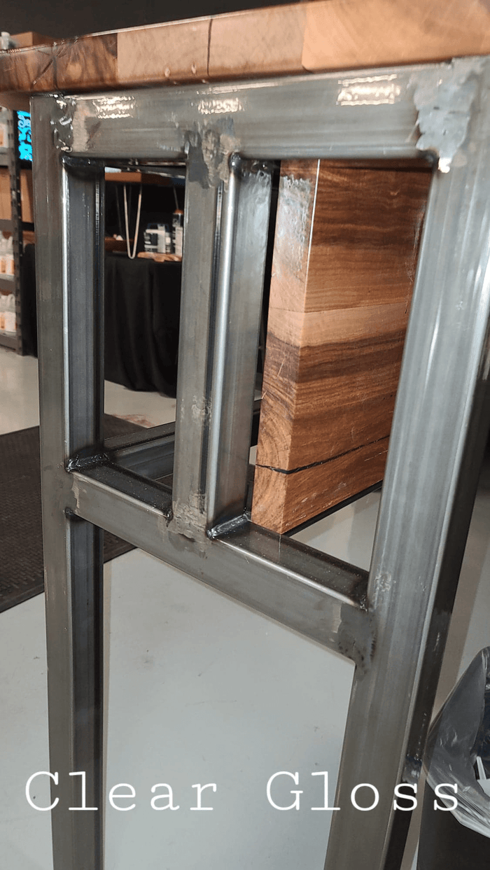40″ High Steel Table Base End - Advantage Lumber