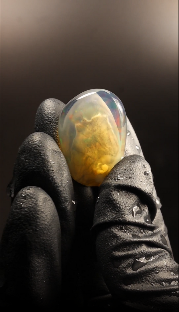 45.05ct Polished Ethiopian Welo Specimen Opal