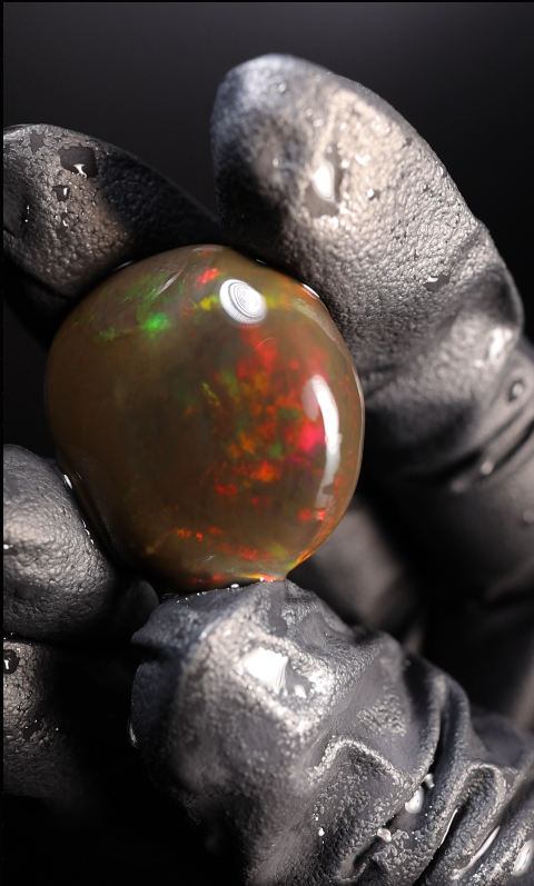 59.97ct Polished Ethiopian Welo Specimen Opal