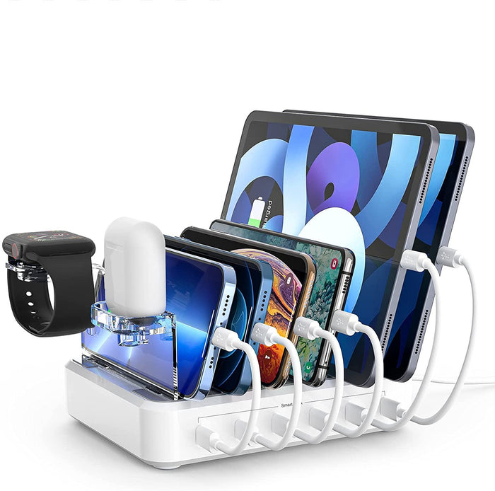6-port 60W Charger USB Multi-port Charging Station 🇨🇳