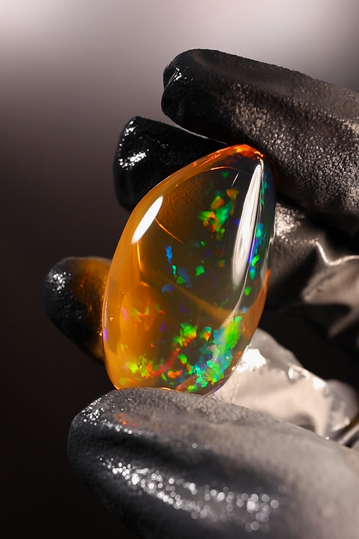 64.61ct Polished Ethiopian Welo Specimen Opal