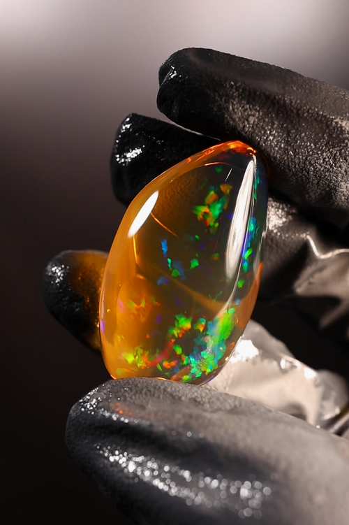 64.61ct Polished Ethiopian Welo Specimen Opal