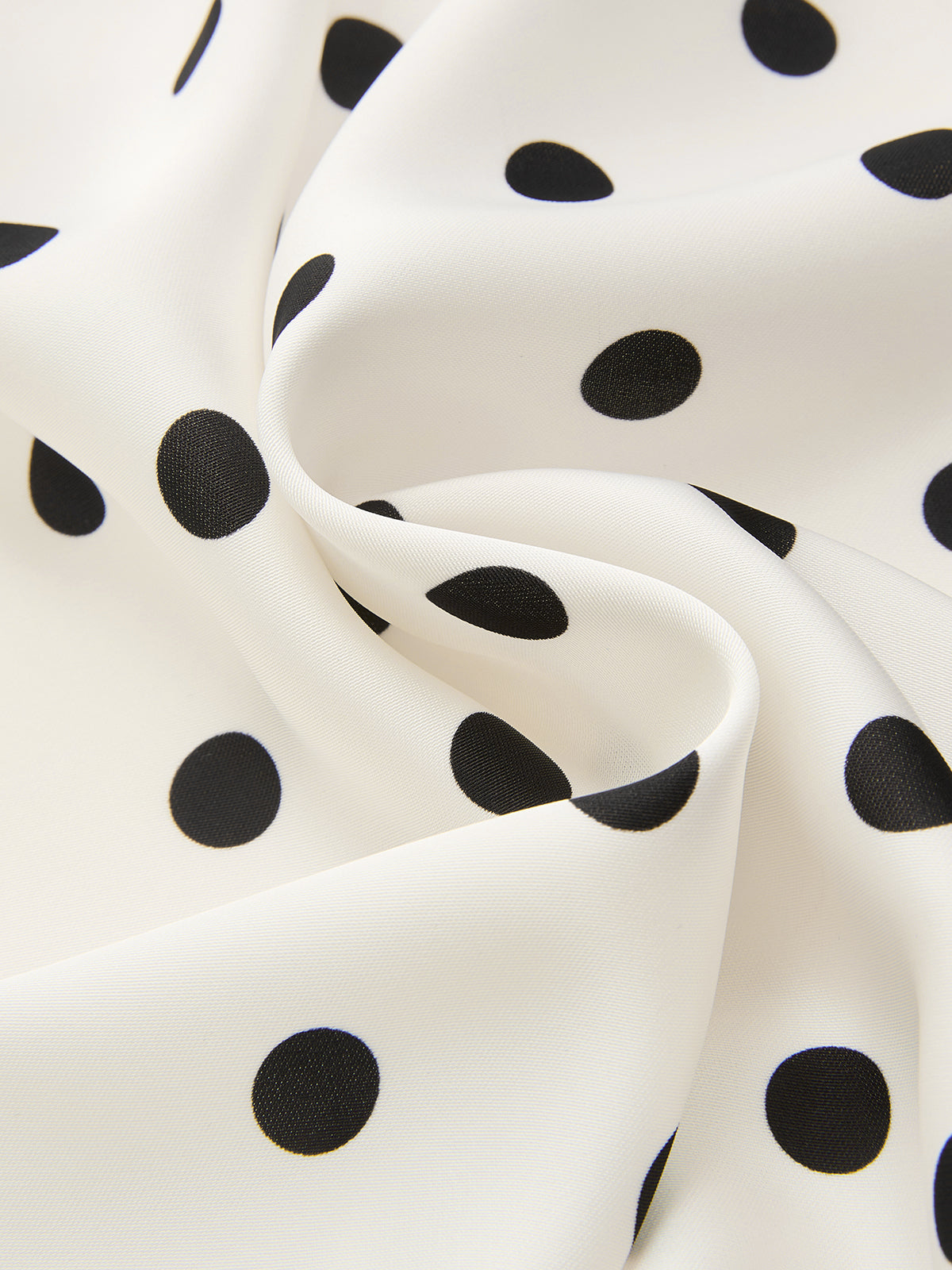 Polka Dot Lace Trim Cami Top & Skirt Sets