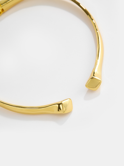 Sculptural Cuff Choker Necklace