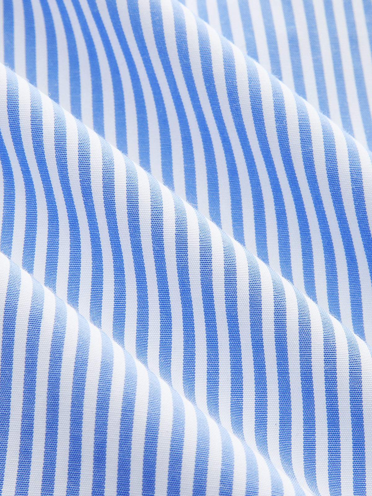 Striped Collared Sleeveless Fitted Shirt