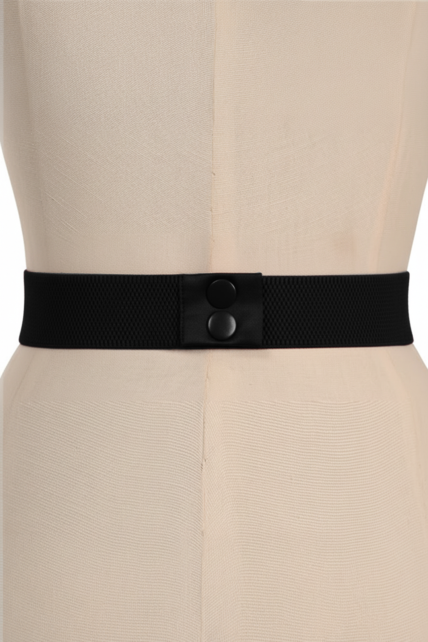 D'Amour Follies Velvet Bow Belt With Tails (Black)