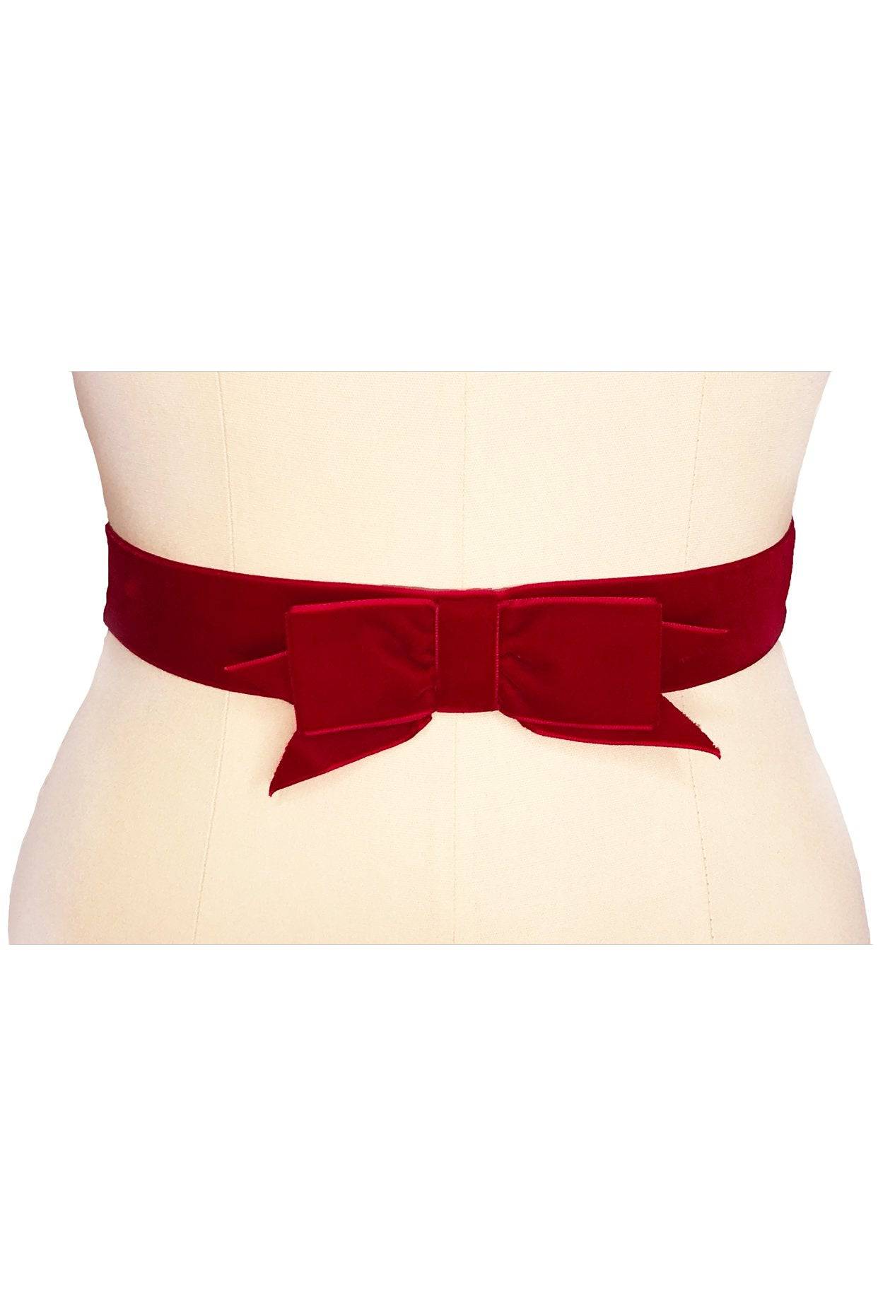 D'Amour Follies Bow Belt (Red)