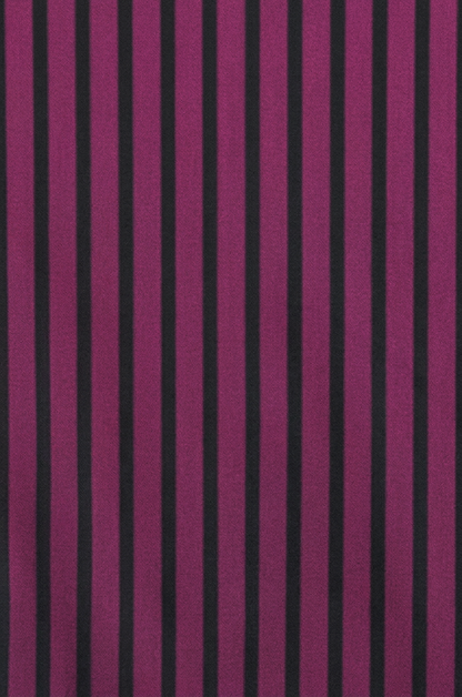 Office Affair Classic Belted Skirt (Stripe)