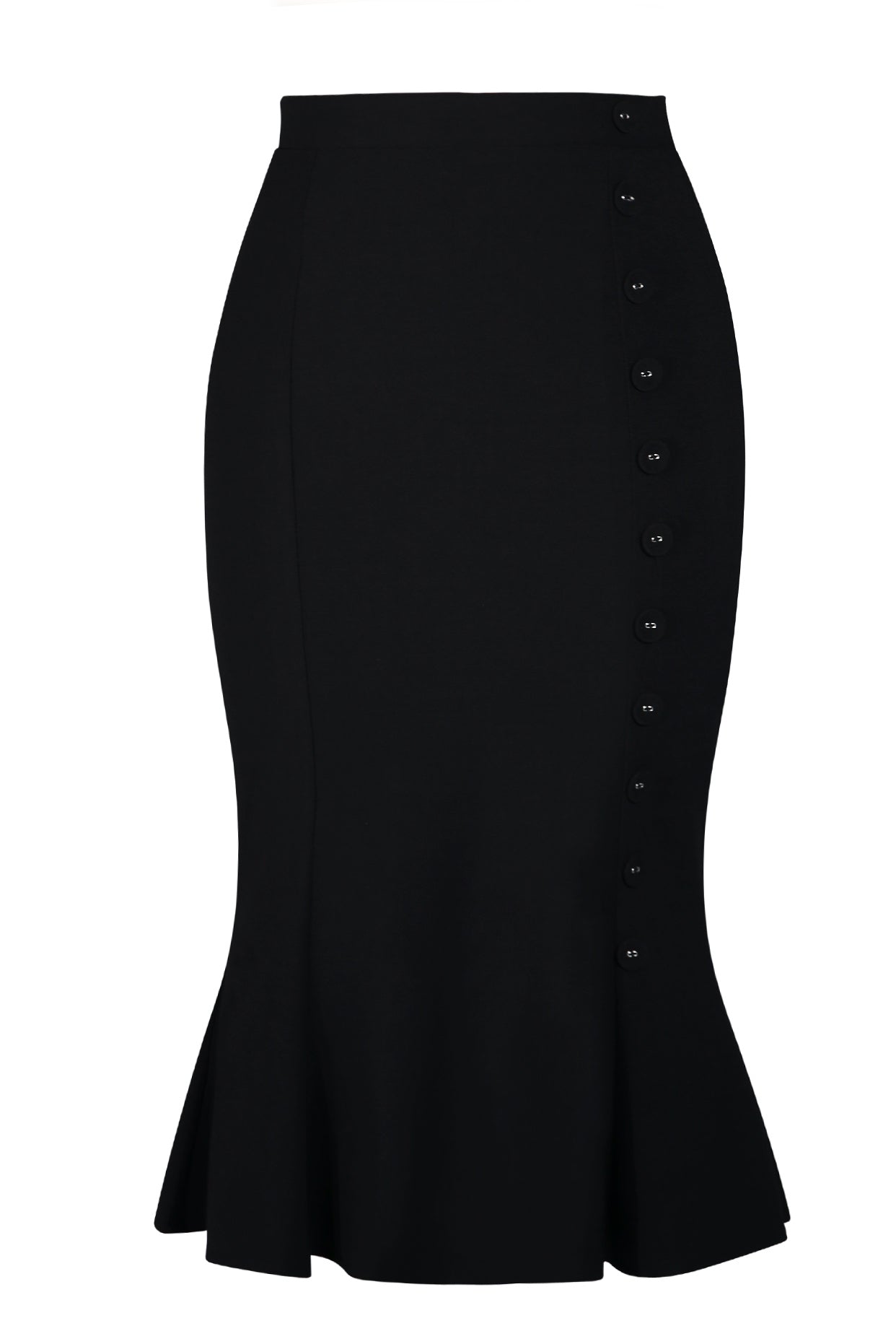 D'Amour Mermaid Wiggle Skirt (Black)