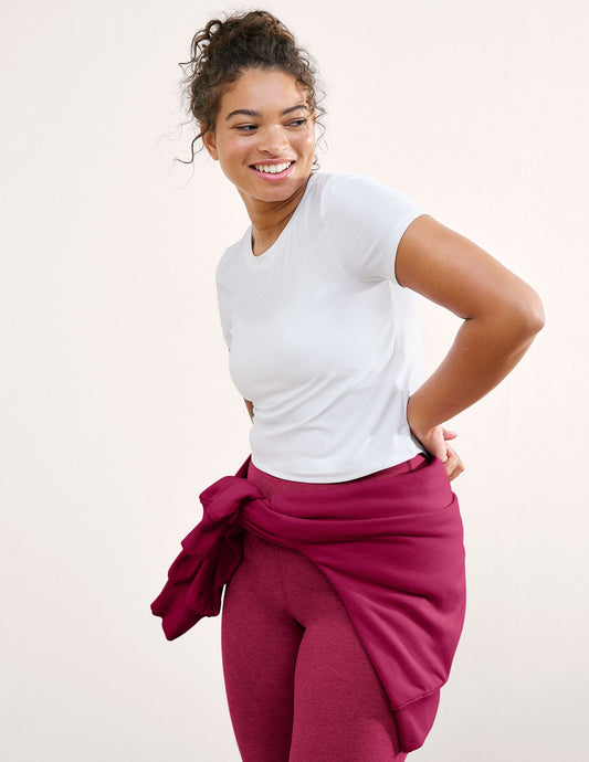 Featherweight Cropped Tee