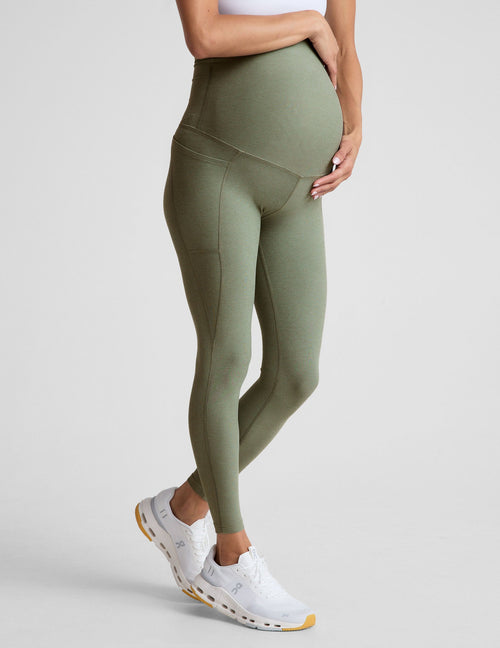 Spacedye™ Love the Bump Maternity Pocket Midi Legging