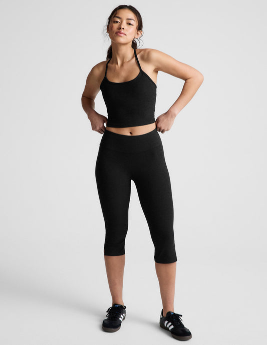 Spacedye™ Mid-Rise Slit Pedal Pusher Legging