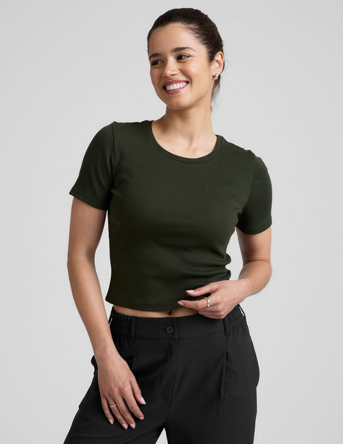Rib Baby Tee