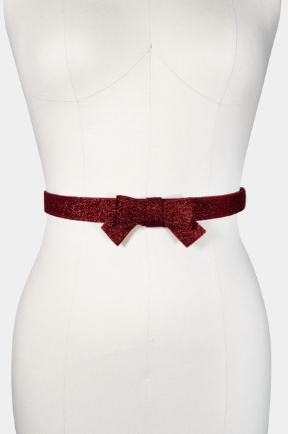 Beauty School Fairy Dust Belt (Burgundy)