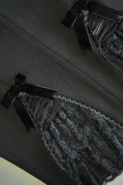 D'Amour Lace Up Wiggle Skirt